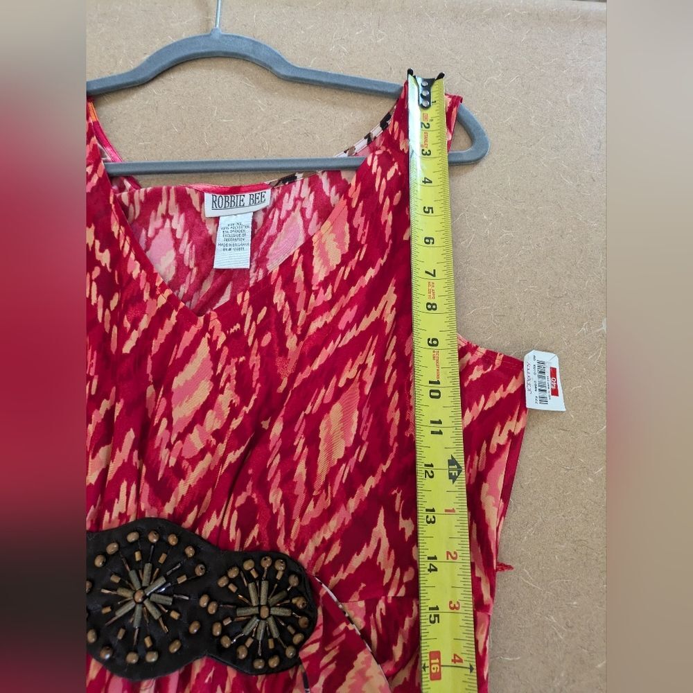 NWT Robby Bee Maxi Floral Tank Dress Women's XL - Picture 7 of 7